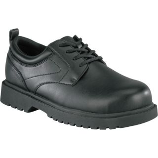 Grabbers Citation EH Steel Toe Oxford Work Shoe   Black, Size 9 Wide, Model