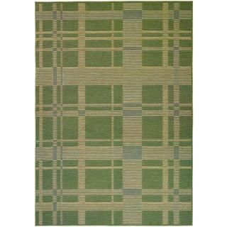 Berkshire Taconic/ Green/ Corn Area Rug (510 X 92)