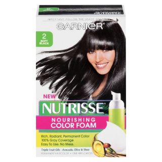 Garnier Nutrisse Nourishing Color Foam   Soft Black (2)
