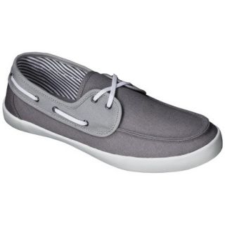 Mens Mossimo Supply Co. Edison Boat Shoes   Gray 10.5