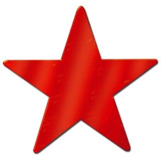 Red Foil Star