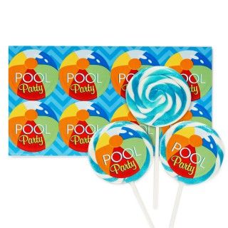 Splashin Pool Party Large Lollipop Kit