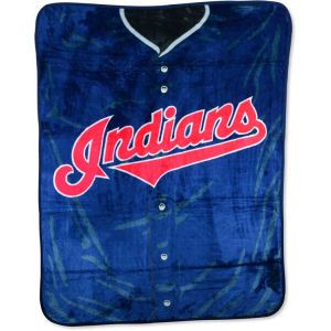 Cleveland Indians Northwest Company Plush Throw 50x60 Jersey