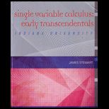 Single Variable Calculus  Early Trans. (Custom)