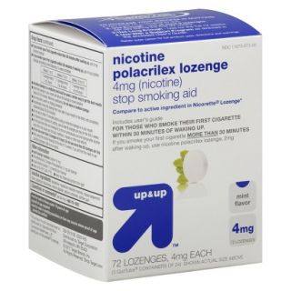 up&up Nicotine Polacrilex 4 mg Mint Gum  72 Count