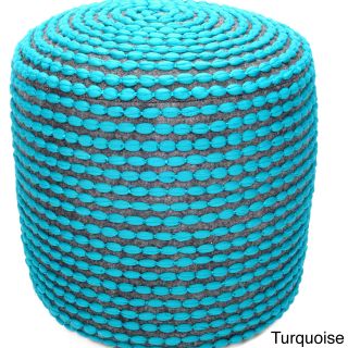 Nuloom Handmade Casual Living Pouf