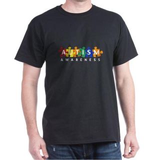  Autism Awareness Puzzle   Dark T Shirt