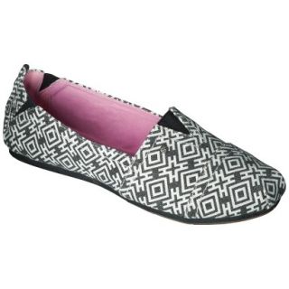 Womens Mad Love Lydia Loafer   Black/White 7