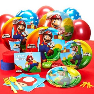 Super Mario Brothers Standard Party Kit for 8