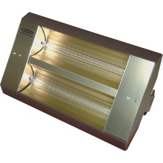 TPI Indoor/Outdoor Quartz Infrared Heater   17,065 BTU, 480 Volts, Galvanized