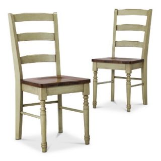 Dining Chair Mulberry Solid Wood Chair   Set of 2