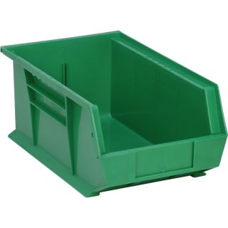 Quantum Storage Heavy Duty Ultra Stacking Bins   13 5/8 Inch x 8 1/4 Inch x 6