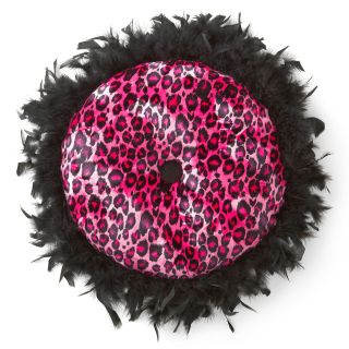 Seventeen Round Pop Art Animal Pillow, Girls