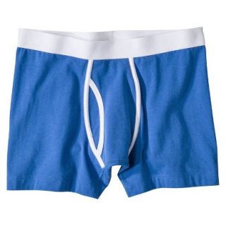 Mossimo Supply Co. Mens 1pk Boxer Briefs   Sneaky Blue L