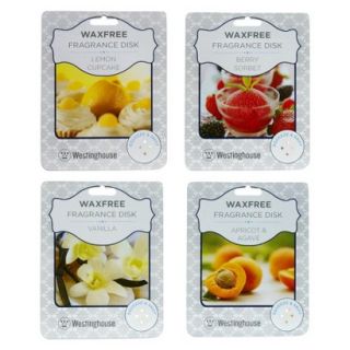 Wax Free Fragrance Disks 4 pack Assortment Set   Fruit Scents