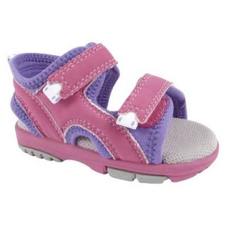 Toddler Girls Natural Steps Rascal Hiking Sandals   Pink 3