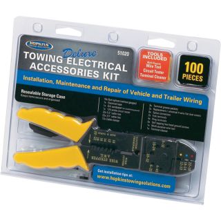 Hopkins Towing Solutions Deluxe Trailer Wiring Installation Kit   100 Pc. Set,