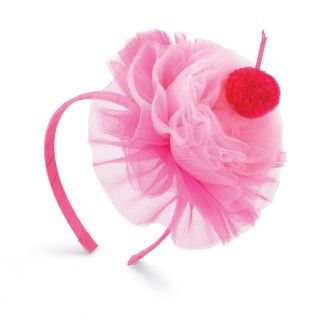 Hot Pink Cupcake Headband