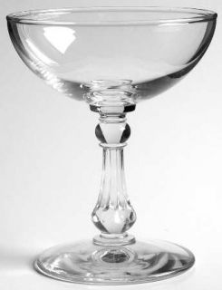 Libbey   Rock Sharpe Columbian Clear Champagne/Tall Sherbet   Plain Bowl,Multi S