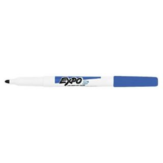 EXPO Fine Point Low Odor Dry Erase Marker   Blue (12 Per Set)