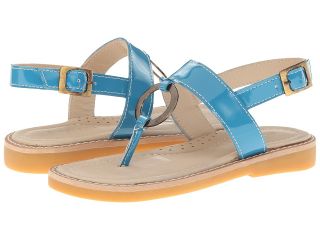 Elephantito Carmel Thong Sandal Girls Shoes (Blue)