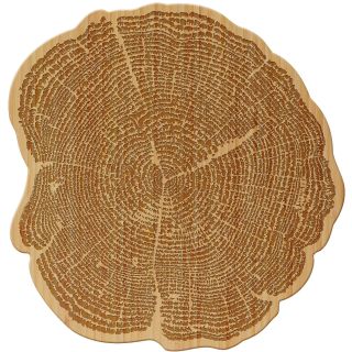 Totally Bamboo Tree of Life Serving and Cutting Board