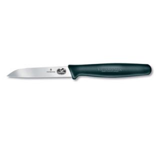 Victorinox   Swiss Army Paring Knife w/ 3.25 in Blade, Sheeps Foot, Black Nylon Handle