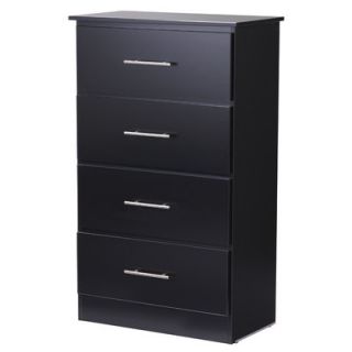 Lang Furniture Taylor with Roller Glides 4 Drawer Chest LTL TAY 430DEEP Finis