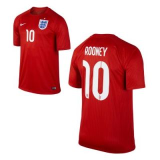 2014 England Stadium (Rooney) Mens Soccer Jersey   Challenge Red