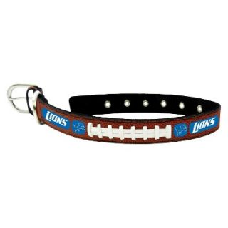Detroit Lions Classic Leather Large Football Collar