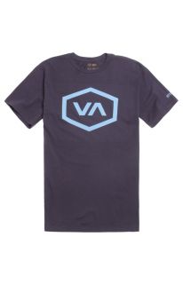 Mens Rvca T Shirts   Rvca VA Hex T Shirt