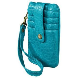 Mossimo Supply Co. Textured Credit Card Wallet   Teal
