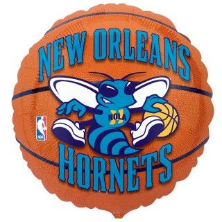 New Orleans Hornets Basketball Foil Balloon
