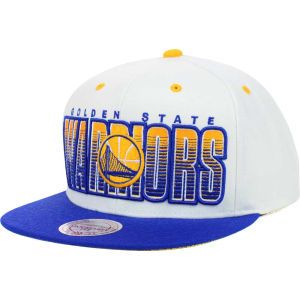 Golden State Warriors Mitchell and Ness NBA Home Stand Snapback Cap