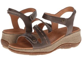 Acorn Vista Wedge Ankle Womens Sandals (Pewter)
