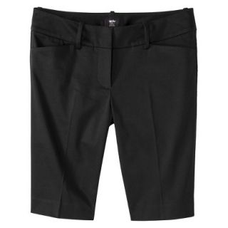 Mossimo Petites 10 Bermuda Shorts   Black 18P