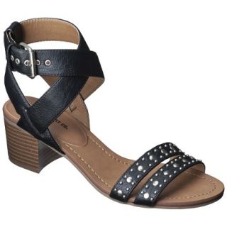 Womens Mossimo Supply Co. Kat Block Heel Sandal   Black 11