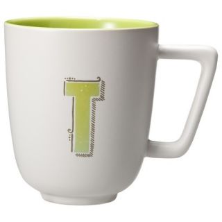 Threshold All is Bright Monogram Mug T Set of 2   Green