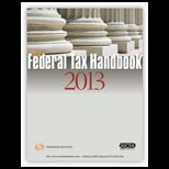 RIA Federal Tax Handbook 2013
