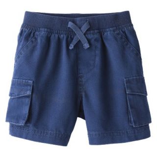 Cherokee Newborn Boys Cargo Shorts   Blue 0 3 M