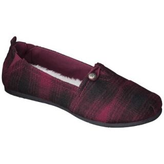 Womens Mad Love Lan Loafer   Red Plaid 9