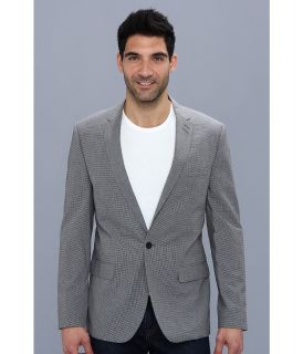 DKNY Jeans Lightweight Check Blazer Mens Jacket (Gray)