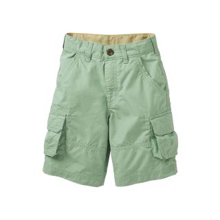 Carters Solid Ripstop Cargo Shorts   Boys 5 7, Mint (Green), Boys