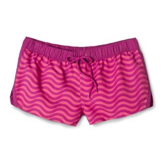 Womens Limited Edition Mossimo Supply Co. Swim Board Shorts  Hot Pink XS