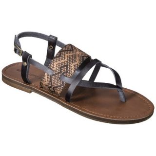 Womens Mossimo Supply Co. Sonora Flat Sandal   Black 11