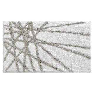 InterDesign Abstract Rug  Stone/White (34x21)