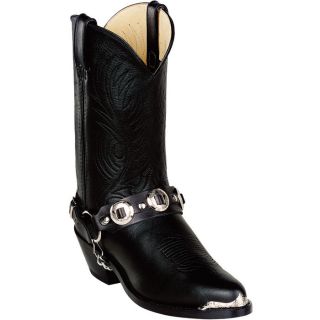 Durango 11 Inch Harness Western Boot   Black, Size 9 1/2 Wide, Model DB560