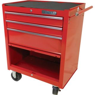 Homak® BW00202200 - 2-Drawer Industrial Steel Brown Portable Tool Box/Chest  (20 W x 9 D x 10 H)