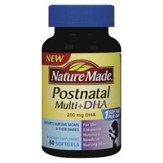 Nature Made Postnatal Multivitamin + DHA Softgels   60 Count