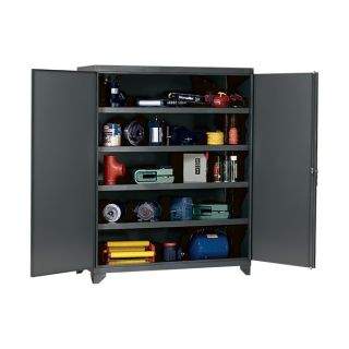 Edsal Extra Heavy Duty Storage Cabinet   60 Inch W x 24 Inch D x 78 Inch H,
